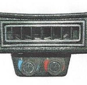 Under Dash Control & Louver Panel