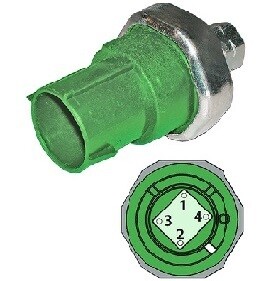 Binary-Condenser Fan/Hi-Pressure Cut-Off Switch