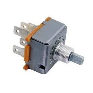 3 Speed 12 Volt Short Shaft Rotary Fan Switch