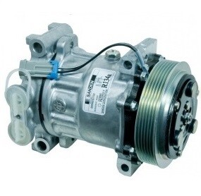 SD7H15 130mm 6 Groove 12 Volt Direct Mount PAD Compressor