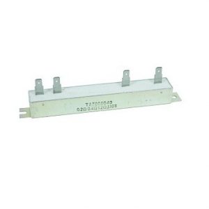 3 Speed 4 Terminal Metal Case Long Resistor