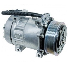 SD7H15 119mm 6 Groove 12 Volt Direct Mount HTO Compressor