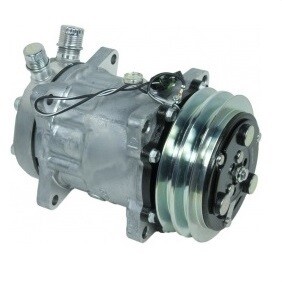 SD7H15 132mm 2 Groove 12 Volt Ear Mount VOR Compressor
