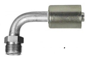 90 Degree Male Insert O-Ring Fitting