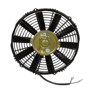 11" 12 Volt High Profile Straight Blade Puller Fan Assembly