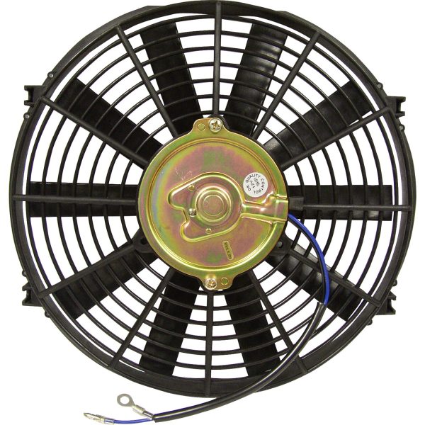 12" 12 Volt Low Profile Straight Blade Reversible Condenser Fan