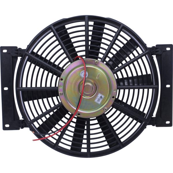 14" 12 Volt Low Profile Straight Blade Puller Condenser Fan