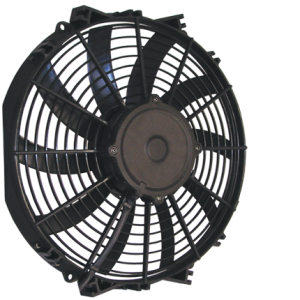 14" 225 Watt Low Profile Curved Blade Reversible Fan Assembly