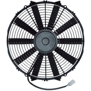 14" 130 Watt High Profile Straight Blade Puller Fan Assembly