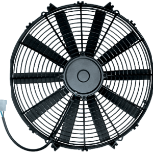 16" 130 Watt Low Profile Ultra Slim Straight Blade Puller Fan Assembly