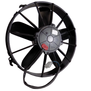 12" 225 Watt High Profile Straight Blade Puller Fan Assembly