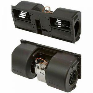 12 Volt 3 Speed Dual Shaft SPAL Blower Motor Assembly