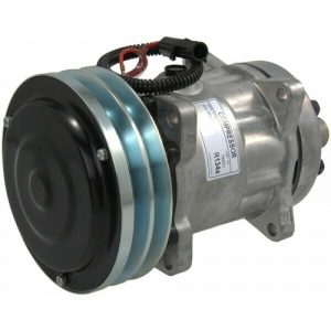 SD7H15SHD 152mm 2 Groove 12 Volt Ear Mount HOR Compressor
