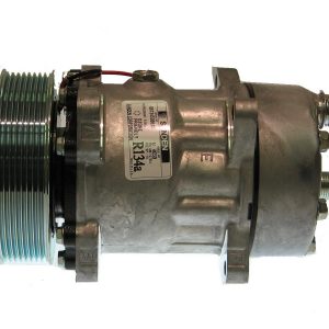 SD7H15 130mm 8 Groove 12 Volt Ear Mount HOR Compressor