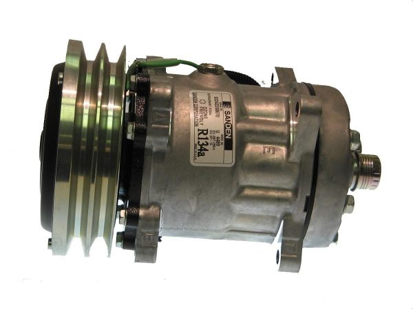 SD508 152mm 2 Groove 12 Volt Ear Mount HTO Compressor