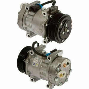SD7H15 119mm 8 Groove 12 Volt Direct Mount PAD Compressor