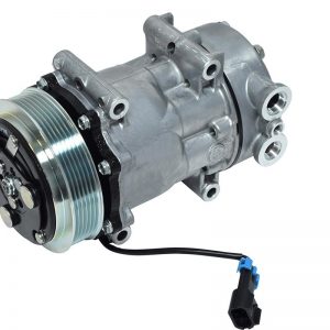 SD7H15 125mm 6 Groove 12 Volt Direct Mount PAD Compressor
