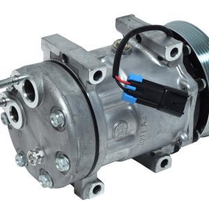 SD7H15 125mm 6 Groove 12 Volt Direct Mount PAD Compressor