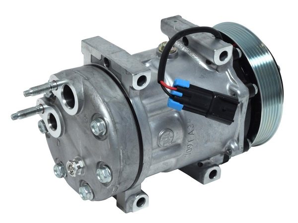 SD7H15 125mm 6 Groove 12 Volt Direct Mount PAD Compressor