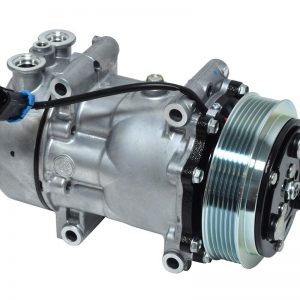 SD7H15 125mm 6 Groove 12 Volt Direct Mount PAD Compressor