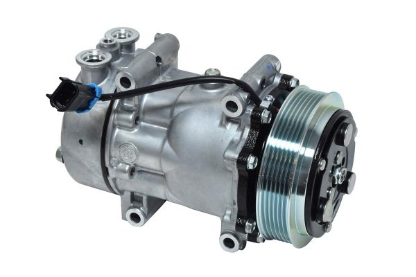 SD7H15 125mm 6 Groove 12 Volt Direct Mount PAD Compressor