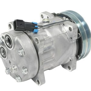 SD7H15 132mm 2 Groove 12 Volt Ear Mount VOR Compressor