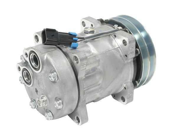 SD7H15 132mm 2 Groove 12 Volt Ear Mount VOR Compressor