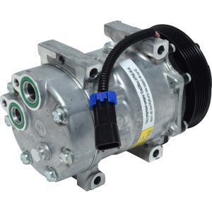 SD7H15 132mm 6 Groove 12 Volt Direct Mount PAD Compressor