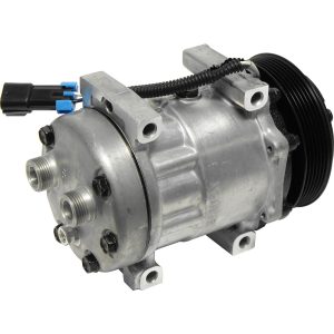SD7H15 125mm 6 Groove 12 Volt Direct Mount HTO Compressor