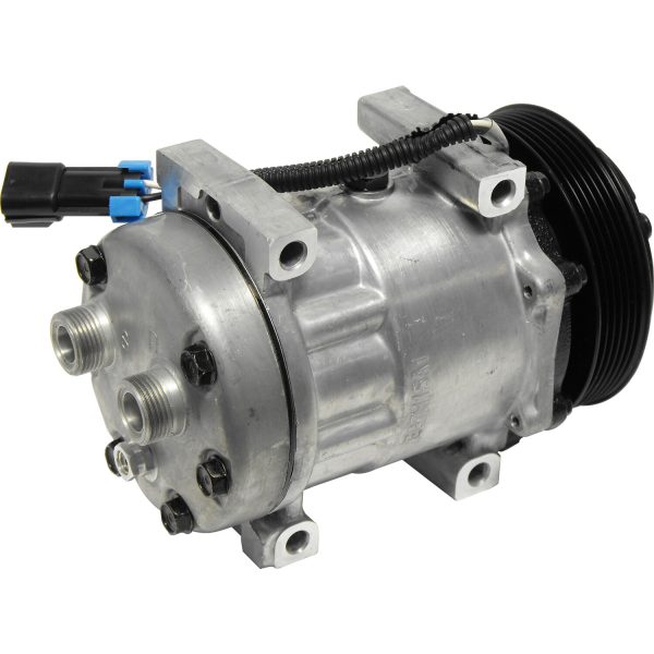SD7H15 125mm 6 Groove 12 Volt Direct Mount HTO Compressor