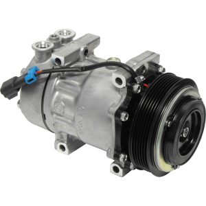 SD7H15SHD 125mm 6 Groove 12 Volt Direct Mount PAD Compressor