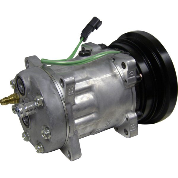 SD7H15SHD 138mm 1 Groove 24 Volt Ear Mount PAD Compressor