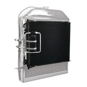1939-1940 Ford Deluxe SuperFlow Condenser and Hardline Package With Drier