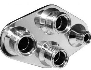 4-Way Diamond A/C Heater (8-10 Male O-Ring)