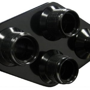 4-Way Diamond A/C Heater (6-10 Male O-Ring)